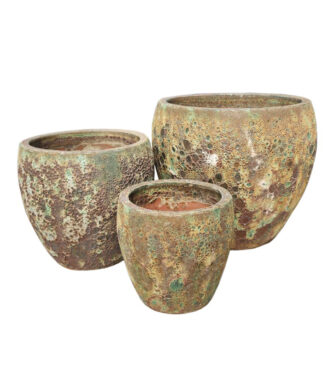 CERA-373OUT- Set of 3- Green atlantis